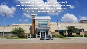 Olivette MO DWI Defense Attorney | Law Office of Douglas Richards | Douglas Richards Attorney at Law | www.dnrichardslaw.com